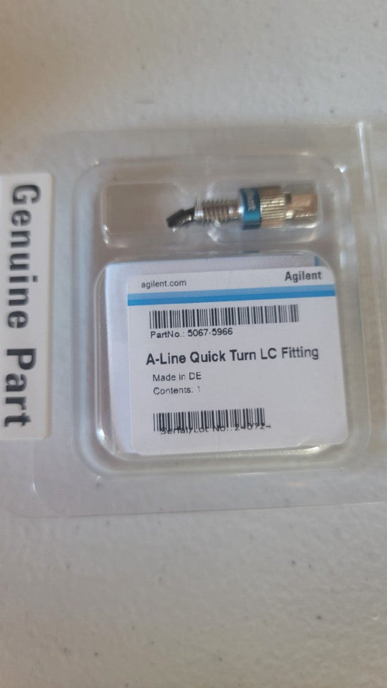 *New Sealed* Agilent 5067-5966 A-Line Quick Turn Connect LC Fitting