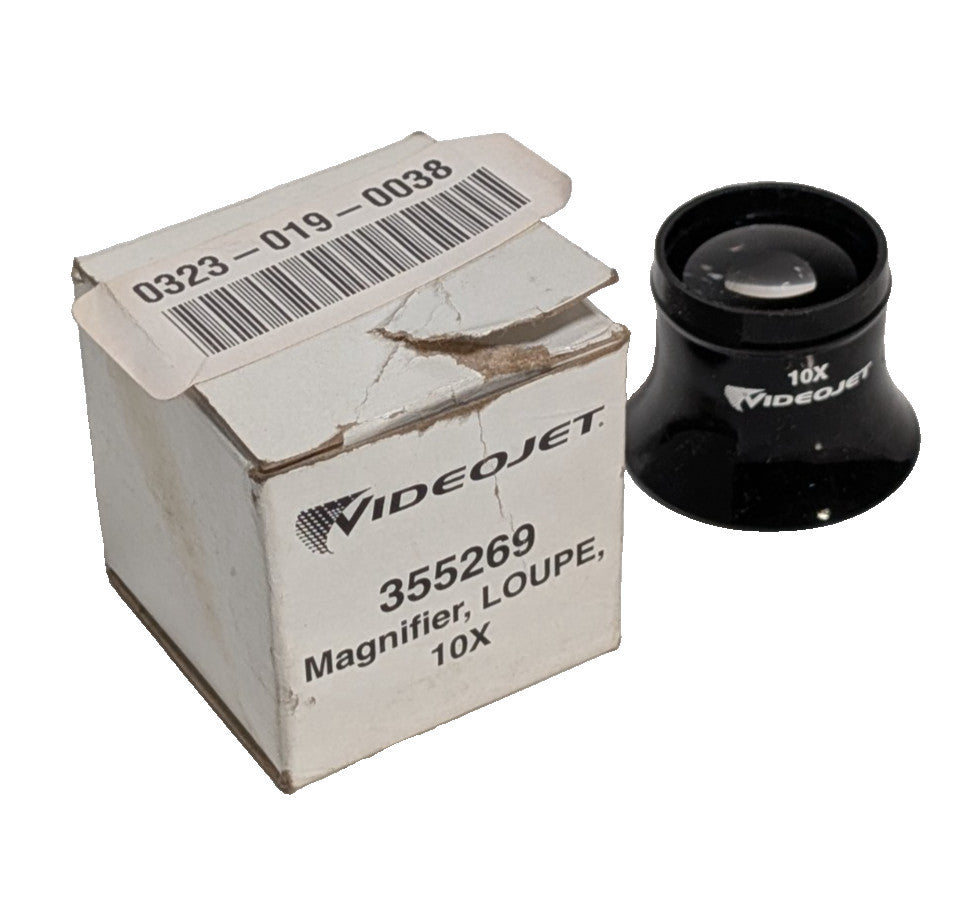 Videojet 355269 LOUPE Magnifier Hand Lens 10X, Collecting, Labels, Gem, Repair