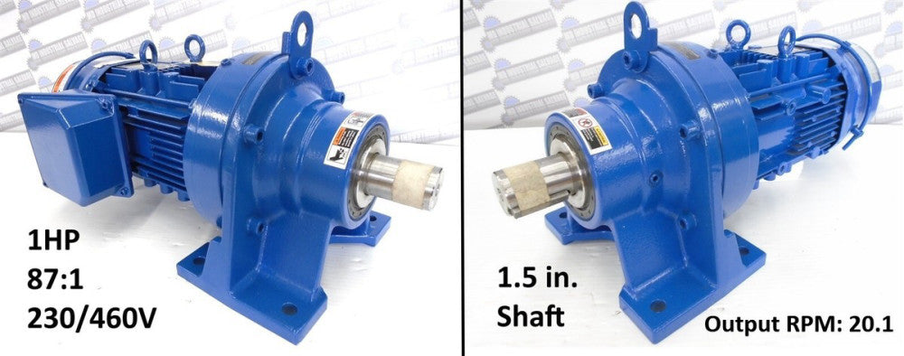 SUMITOMO - CNHMS1-6125YB-EP-B-87 - 87:1 GEARMOTOR REDUCER - 1HP 1730RPM 230/460