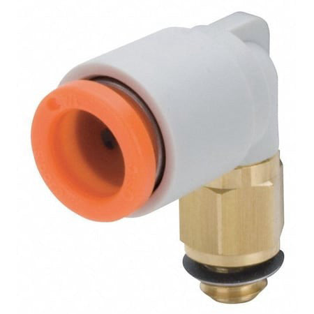 Smc Kq2l06-M5a Male Elbow, Push-To-Connect X Male Metric, 6Mm Tube Od, 5 Mm
