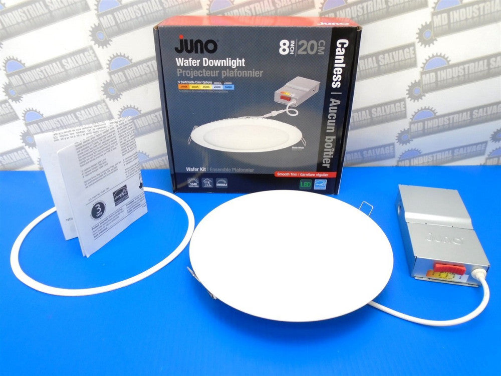 JUNO - WF8 SWW5 90CRI MW M6 - 2678TV - 8" LED WAFER DOWNLIGHT 120V Color Select 
