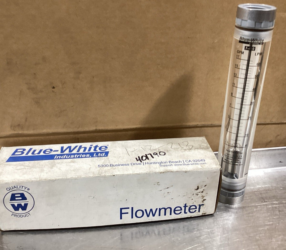 Blue-White  F-41017LN-16, 1 to 17 GPM, 1" FNPT, F-410N Nos Surplus
