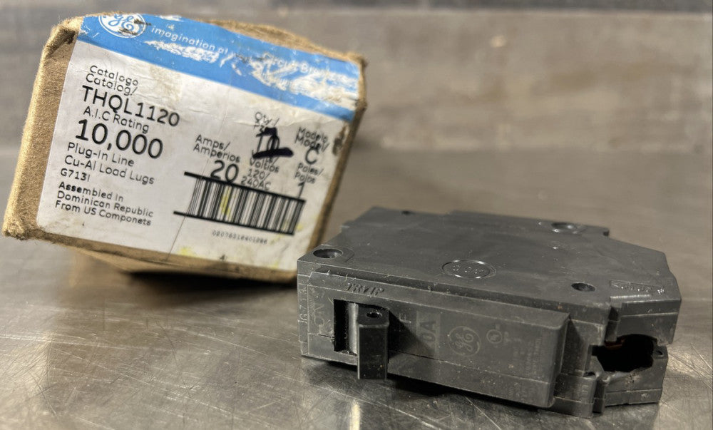 Nos Surplus GE THQL1120 Circuit Breaker. Price Per Unit