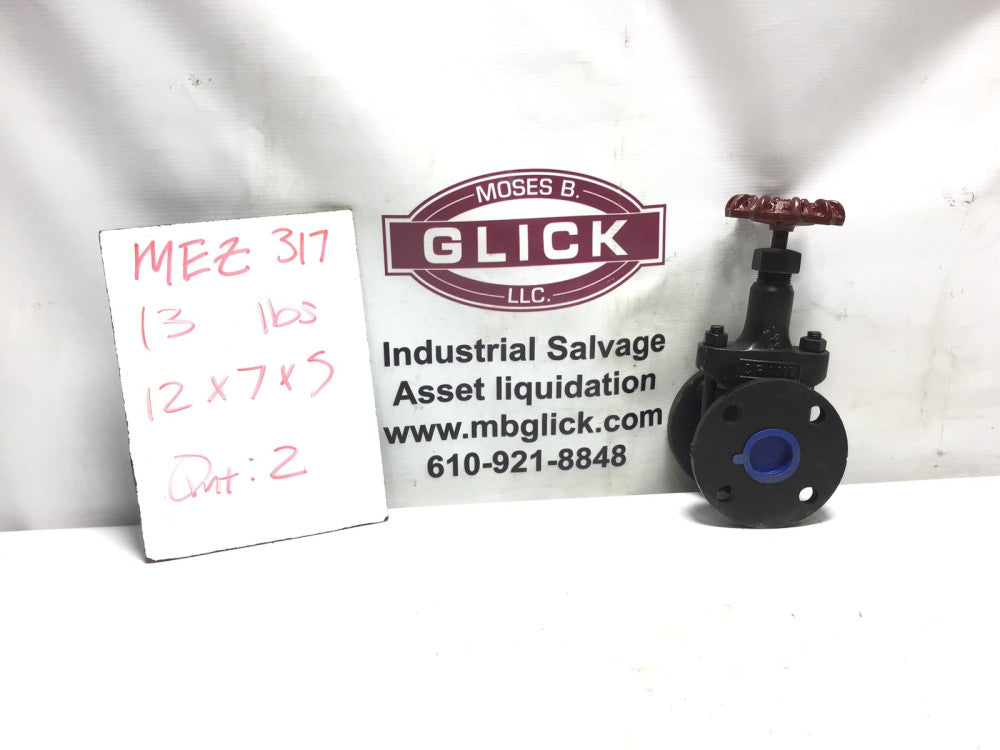  CRANE Fig. 488 1/2 1.5" Forged Steel Gate Valve