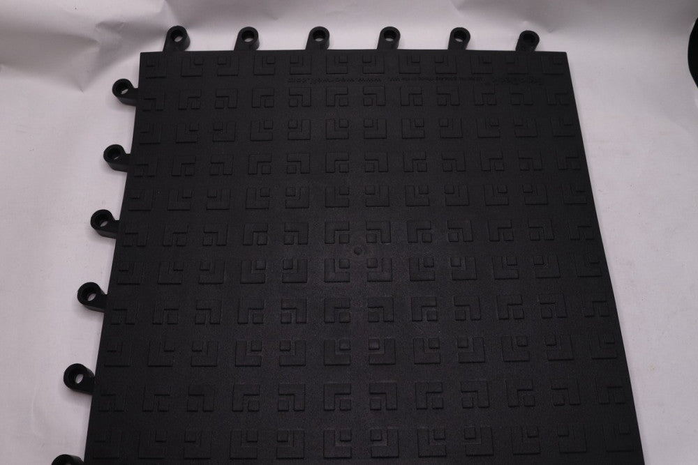 Interlocking Antifatigue Mat Tile Black 18" x 18"