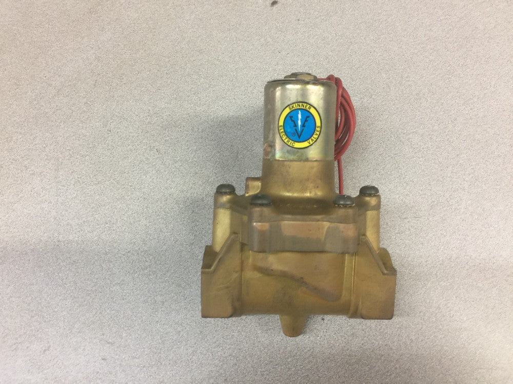 NEW NO BOX SKINNER 1"NPT 5-150PSI 24VDC SOLENOID VALVE L2LB6150N