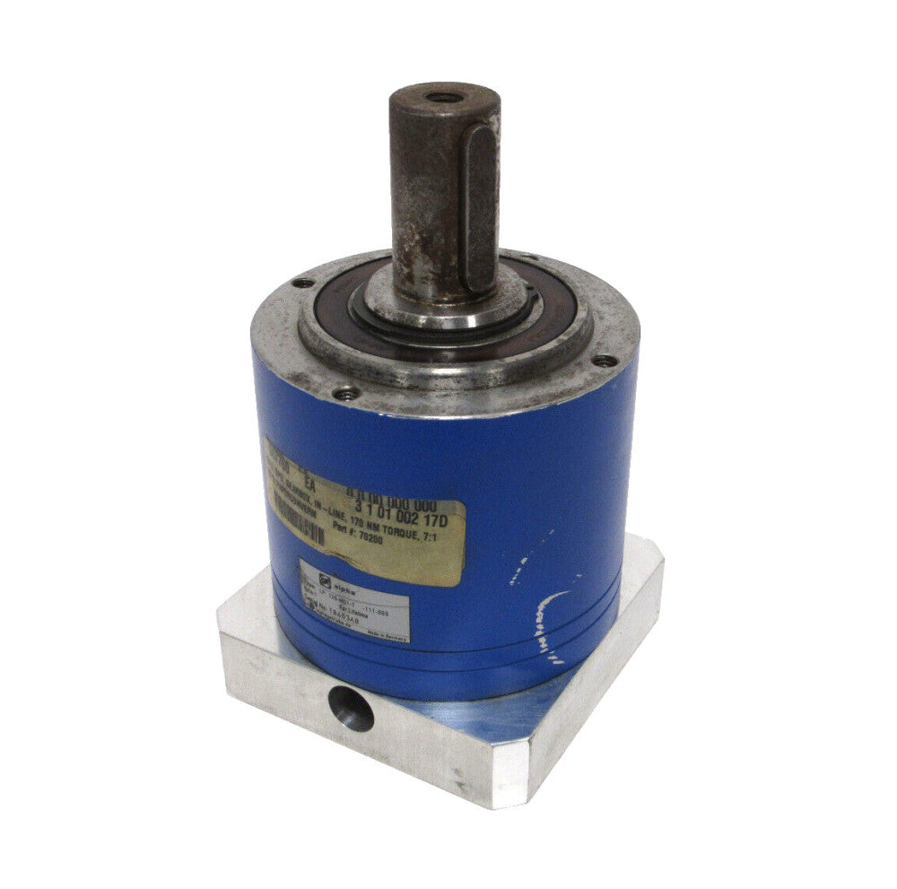 USED ALPHA LP120-M01-7-111-000 GEAR REDUCER 7:1 LP120M017111000