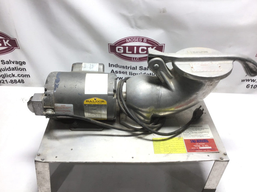 Gold Medal 01412 Deluxe Sno-Konette Commercial Ice Shaver 6.8 Amps 115 Volts 