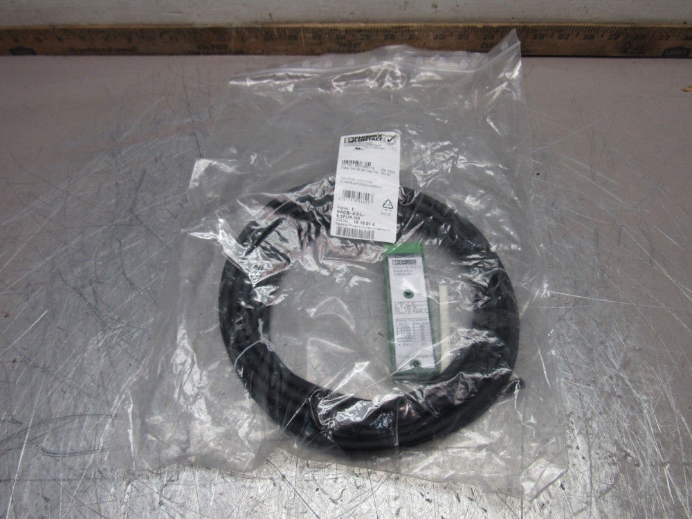 PHOENIX CONTACT ACTUATOR BOX SACB-4/3-L5,0PUR-M8 NEW IN THE BAG !! MAKE OFFER !!
