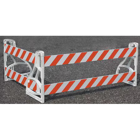 Zoro Select 97-01-1600 Barricade Leg, Polyethylene, Non-Reflective, 36 In