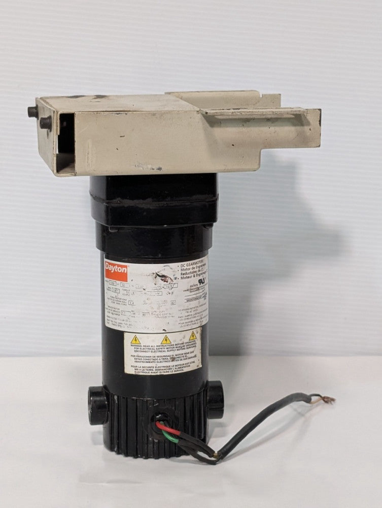 Dayton 2H561A DC Gearmotor, Parallel Shaft, 90vdc, 139rpm, 1/10hp, Ratio 12.9:1