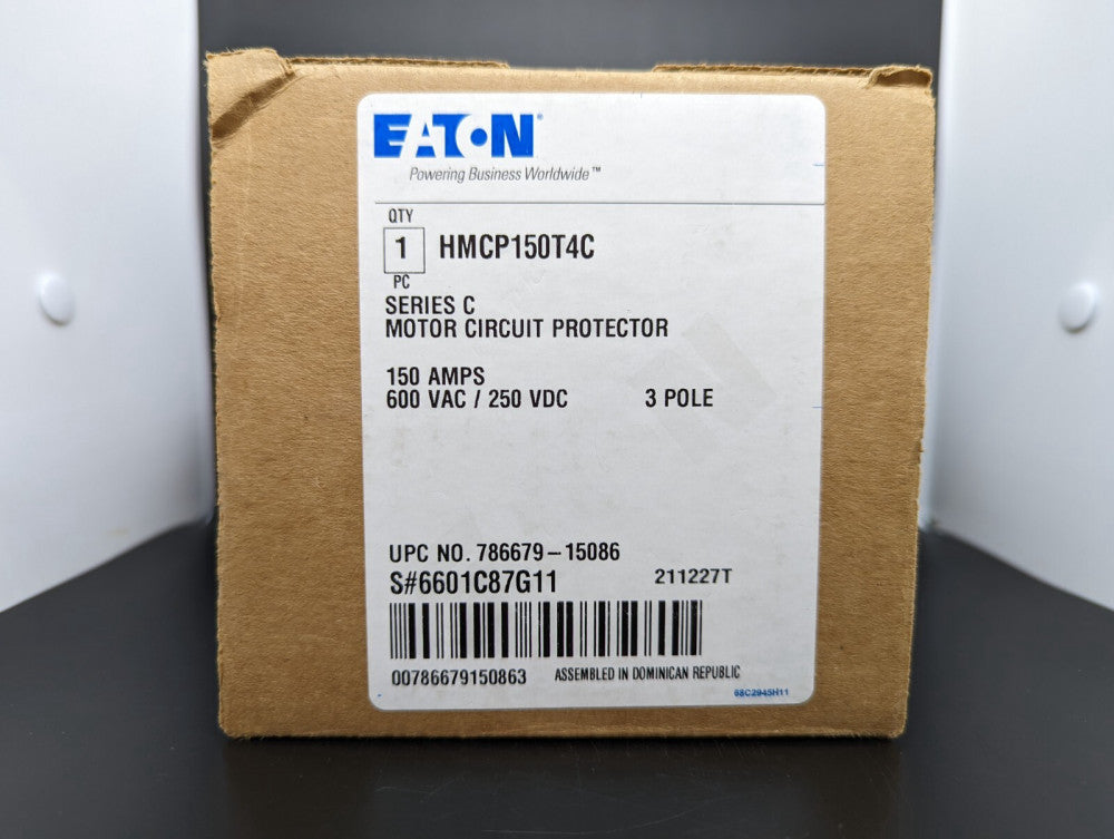 Eaton HMCP150T4C 3P 150A Motor Circuit Protector NEW IN BOX