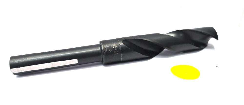 CLEVELAND SPIRAL FLUTE 45/64" DRILL BIT 3" LOC
