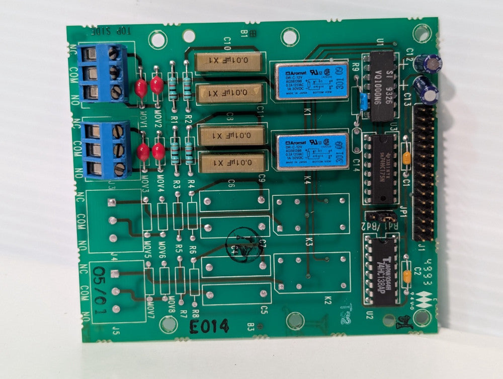 Invensys Chessell AH204602U002 2-channel relay PC board as shown, new old stock