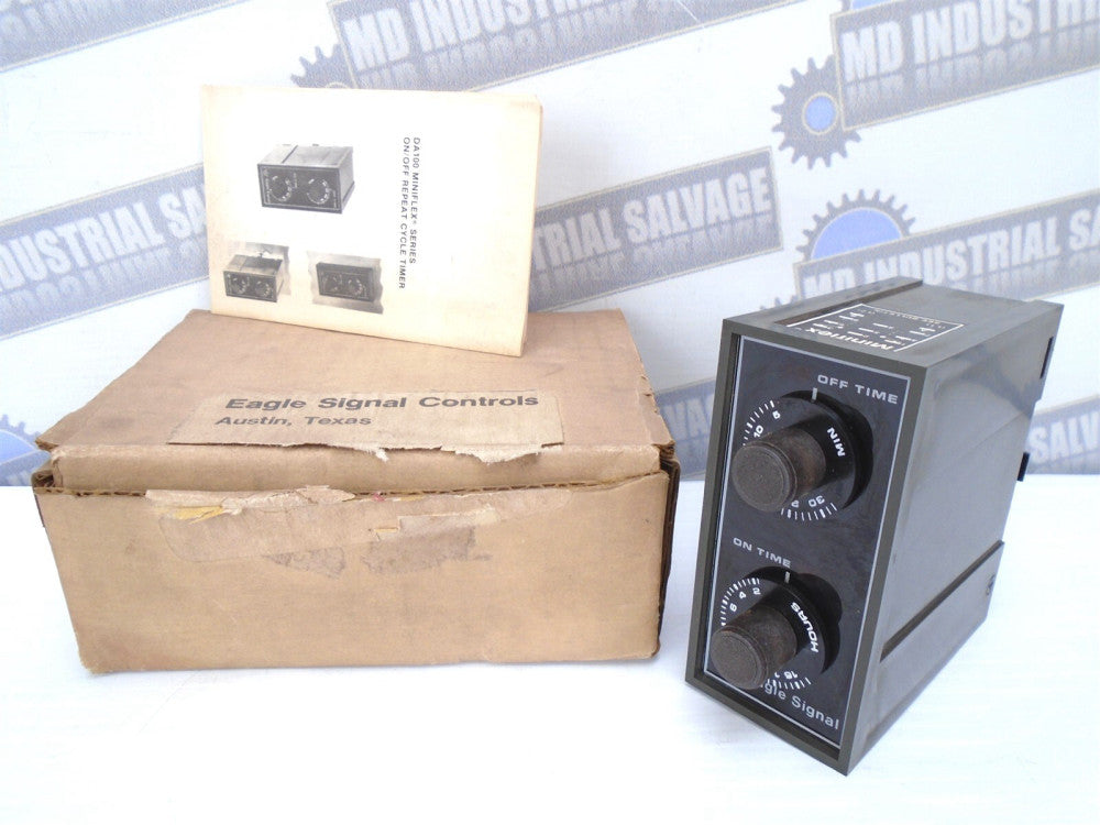 EAGLE SIGNAL - DA1924A301 - Miniflex TIMER - 120V - OFF = 5-30min - ON = 2-15HR