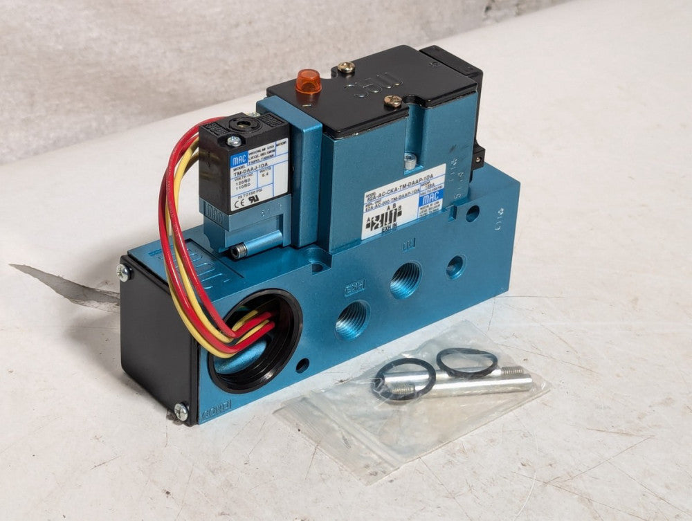 MAC 82A-AC-CKA-TM-DAAP-1DA Solenoid Valve 120/60 110/50 25-150 PSI