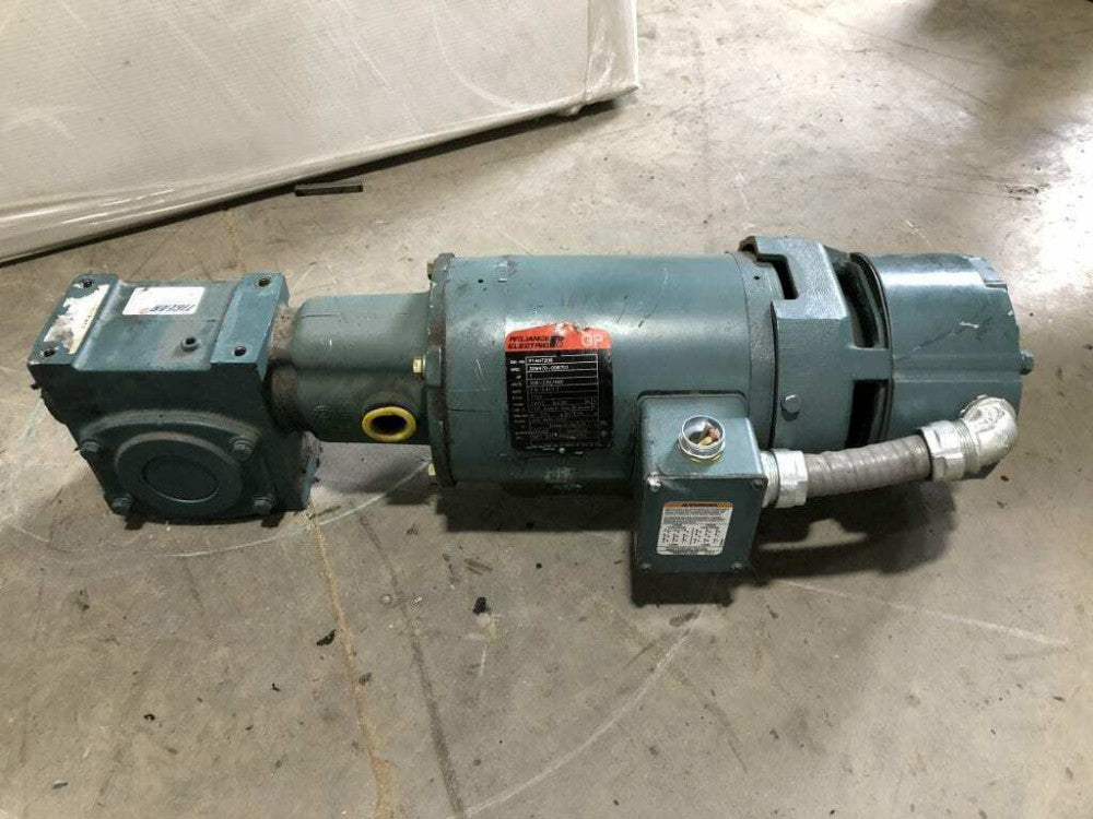 Dodge Tigear 2 20S15R Gear Drive/Speed Reducer w/ Brake 1HP 1725RPM 3PH 15:1