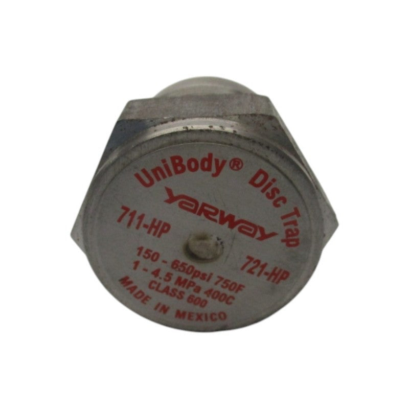YARWAY 711-HP/721-HP 150-650PSI 750F (AS IS) UNMP
