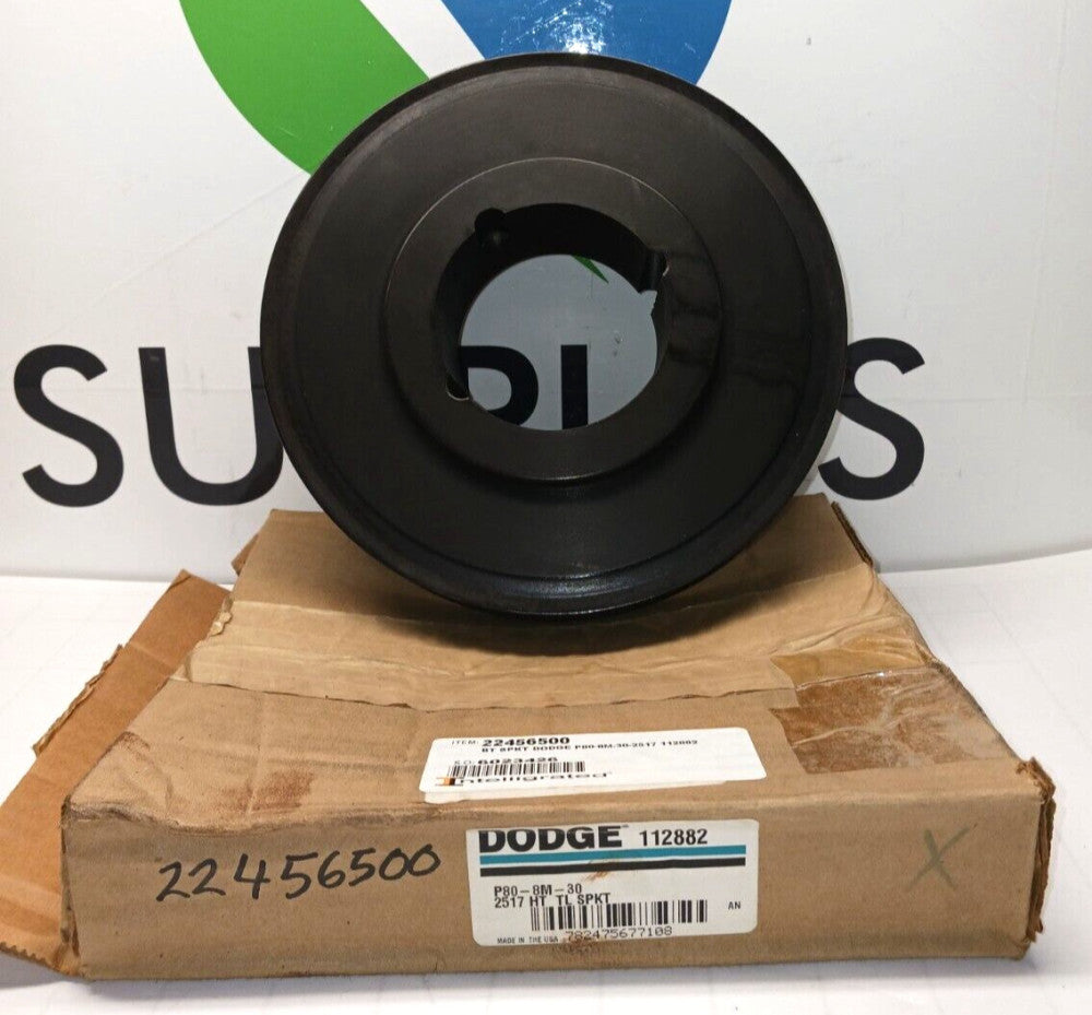 NEW DODGE HIGH TORQUE SPROCKET 3-1/2" BORE  P80-8M-30