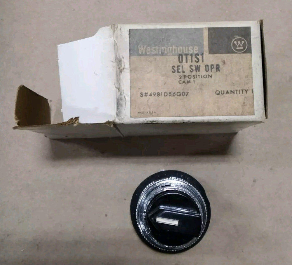Westinghouse 0T1S1 Selector Switch Oprator 2 Position OT1S1 D65