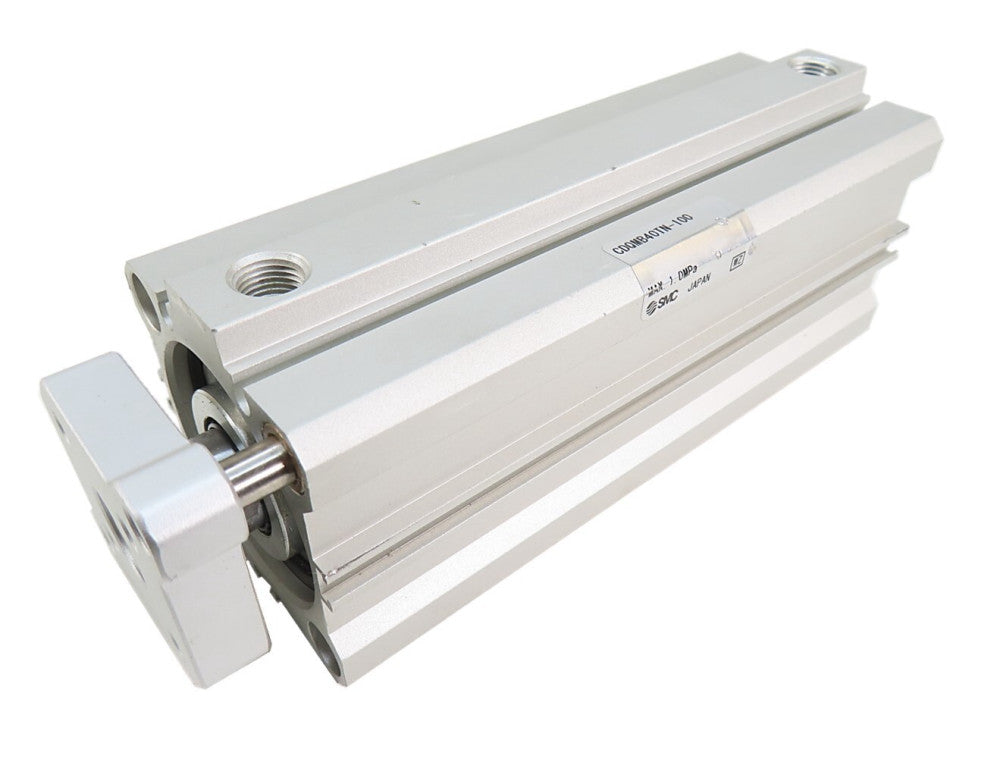 SMC  CDQMB40TN-100  40mm Guided Rod Compact Cylinder 100mm Stroke  NEW NO BOX