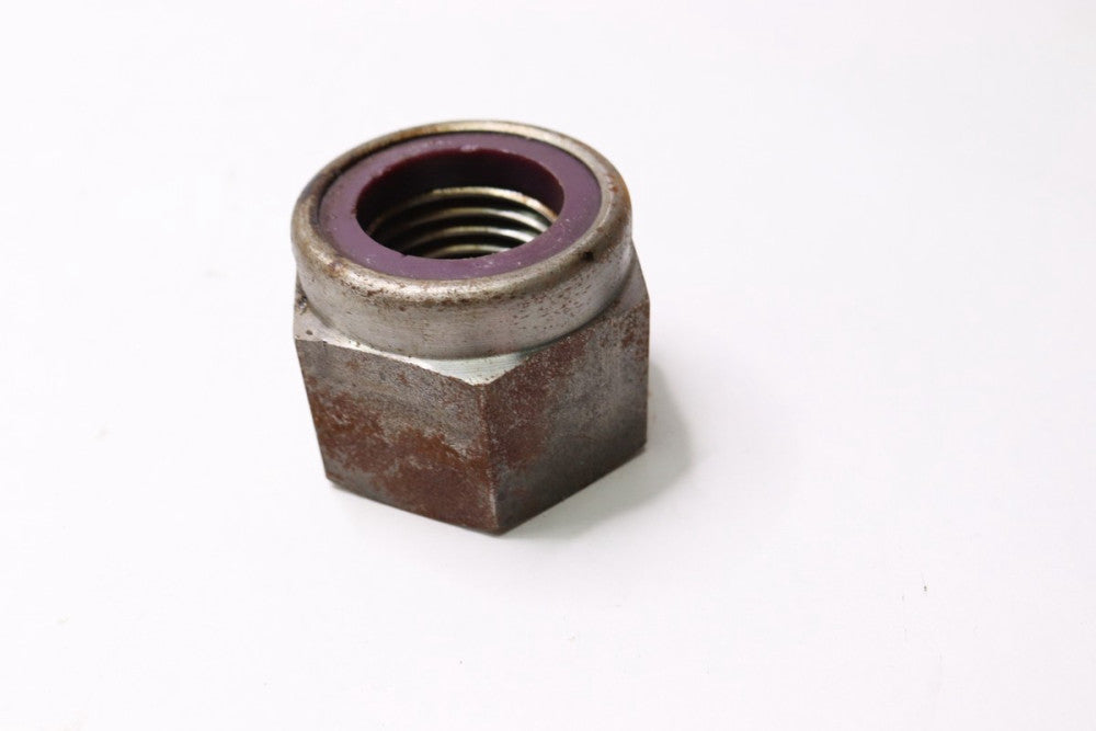Hontools Nylon Insert Hex Lock Nut Grade 2 Zinc Plated Steel 1-1/2"-6 HTS-10203