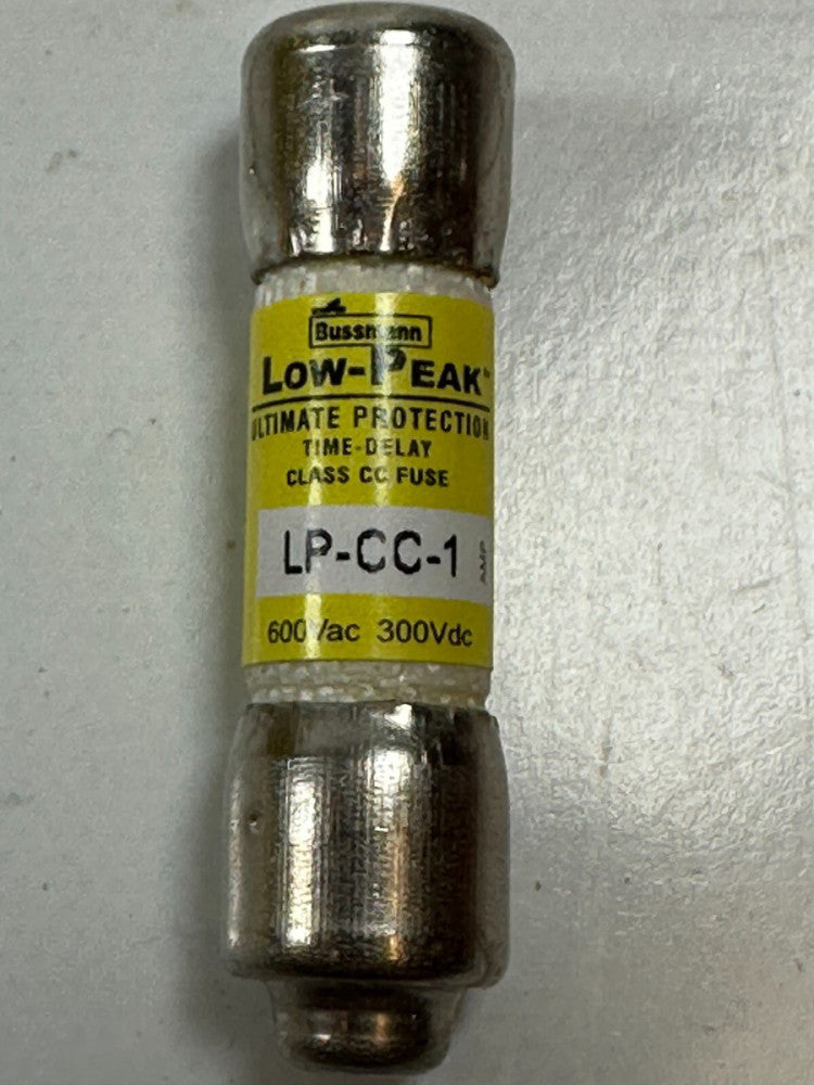 Bussmann LP-CC-1 Low Peak Time Delay Class CC 1A-600V (Lot of 10) New Fast Ship