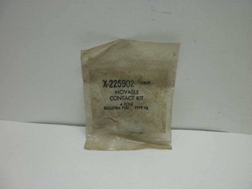ALLEN BRADLEY X-225902 MOVABLE CONTACT KIT BULLETIN 700 TYPE BR ( 2 IN BAG ) NIB
