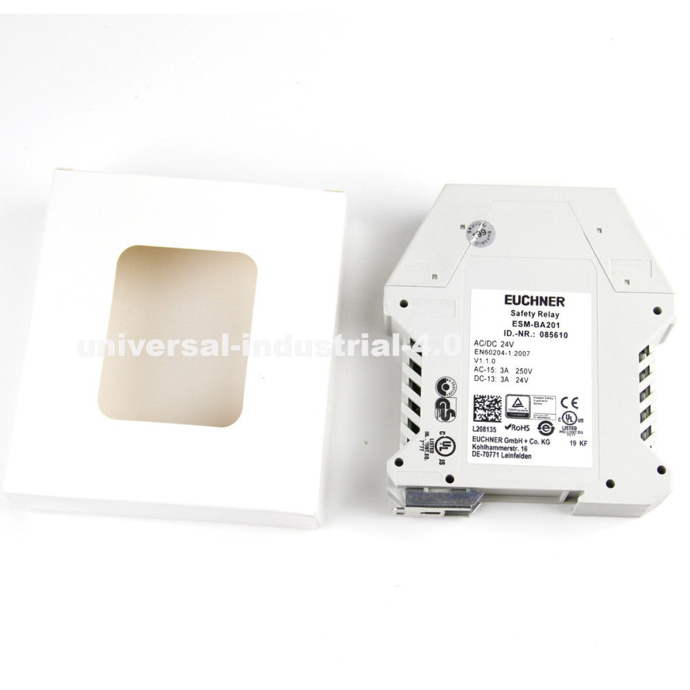 One Brand New EUCHNER ESM-BA201 Safety Relay