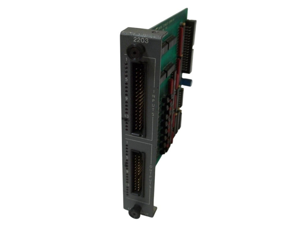 CONTROL TECHONOLOGY CORP.  MODEL 2203 COMBINATION I/O MODULE 16IN/1OUTUNMP