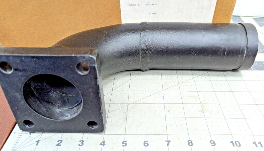 2-1/2" I.D. Steel Flanged 90˚ Pipe Elbow FIRE-BANN CORP Fire Truck [C7S3]