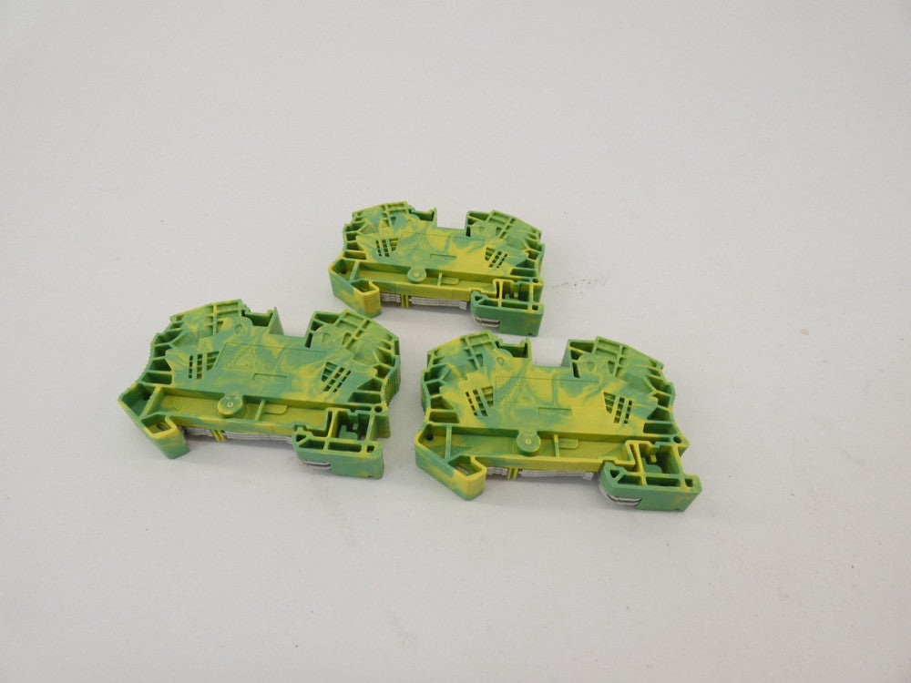*Lot of 3* Phoenix Contact 3212147 PT 16 N-PE Earth Terminal Block 250V 90A -...