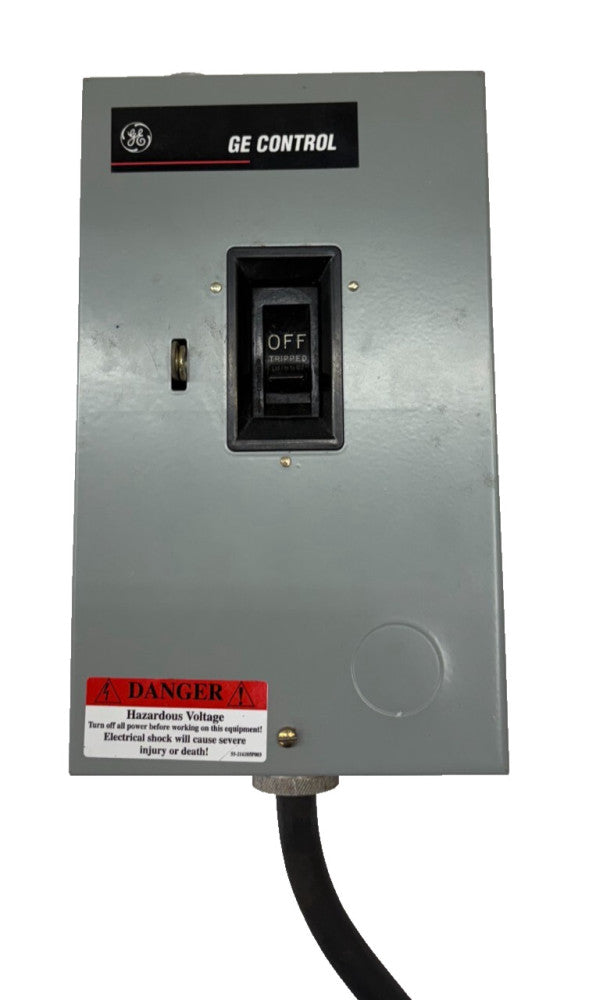 GE MANUAL MOTOR STARTER/PROTECTOR MAX VOLTS 600V AC, 3PHASE, CR1062R3AAT2000