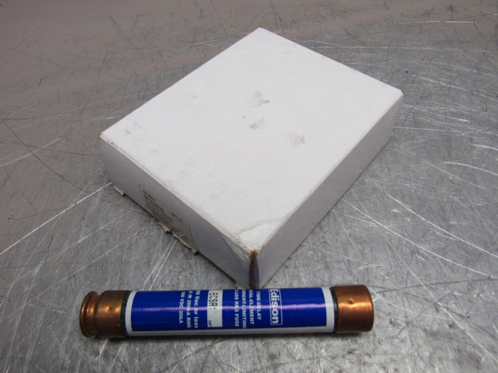 CASE OF 9QTY EDISON ECSR1 600V 1AMP CLASS RK5 FUSES NEW IN BOX !! MAKE OFFER !!