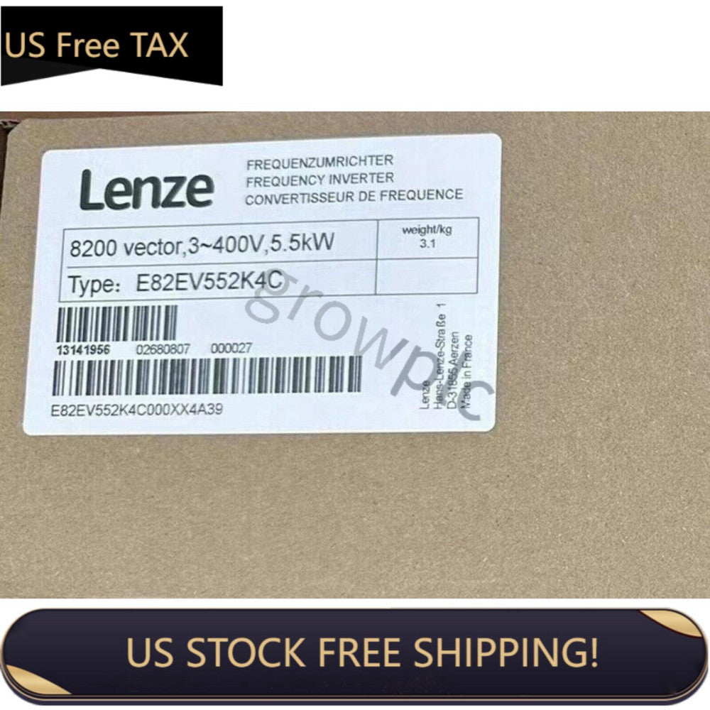 US Free TAX Fast ship Lenze INVERTER E82EV552K4C040 E82EV552-4C040 new