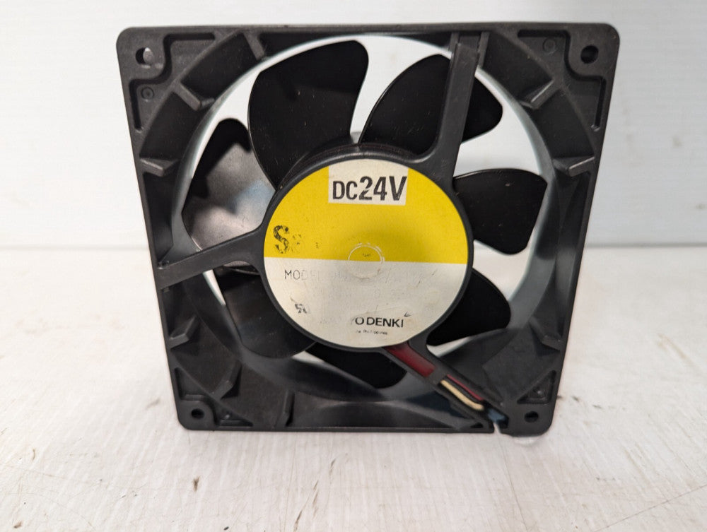 Sanyo San Ace DC Fan,  DC24V, 4.5" T x 4.5" W x 1.5" D, 3-Wire