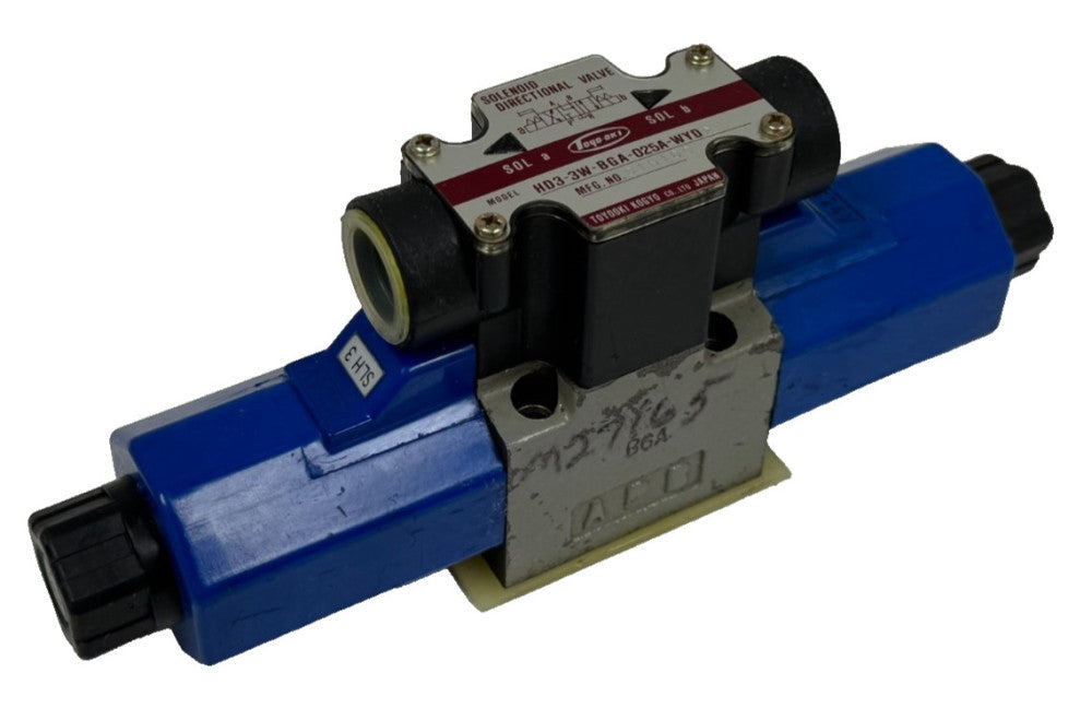 NEW TOYOOKI HD3-3W-BGA-025A-WYD2 SOLENOID DIRECTIONAL VALVE