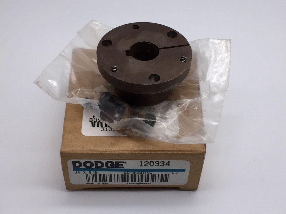 NEW Dodge 120334 QD Bushing 5/8" Bore Finished With Keyway 