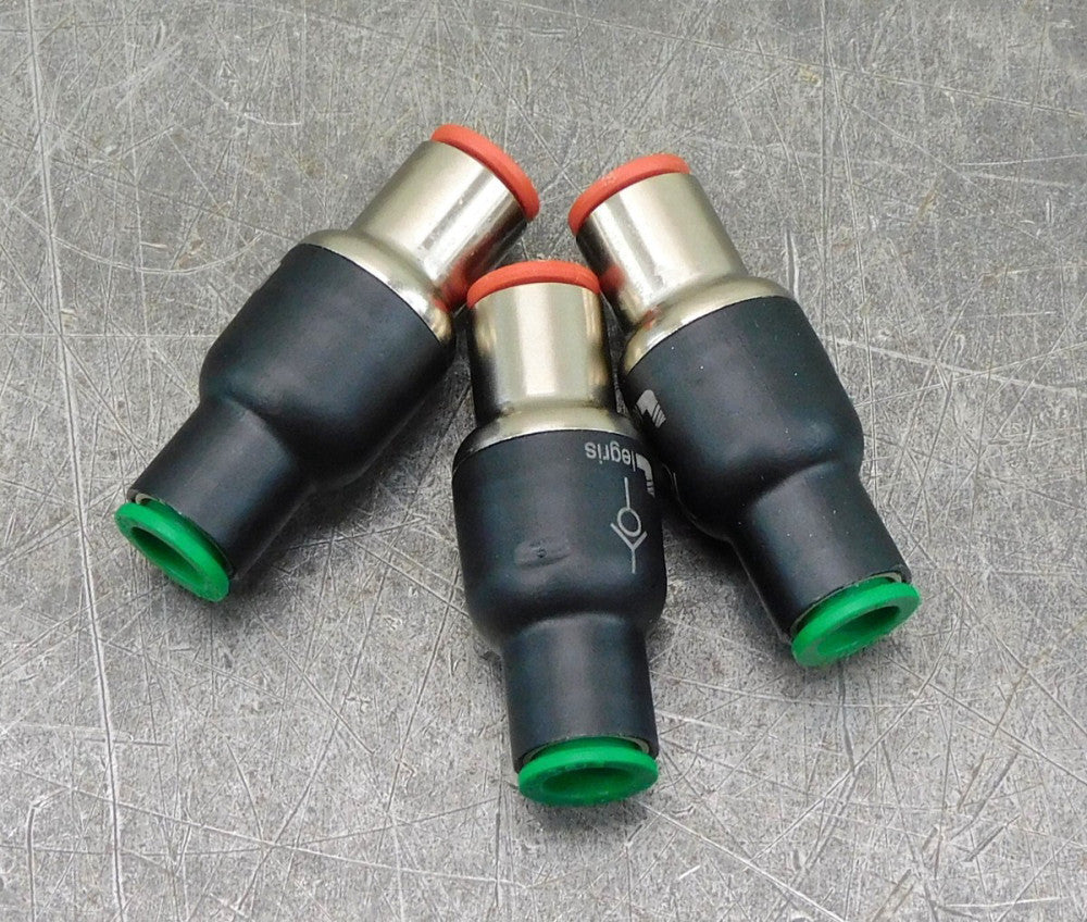 Legris Push-to-Connect Bulkhead Union Fitting 8-5/16" Lot of Three (3)