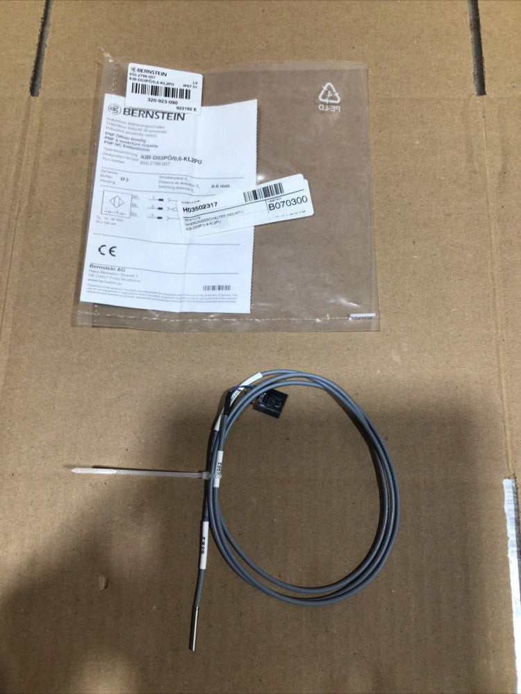 BERNSTEIN KIB-D03PO/0.6-KL2PU 650.2799.007 NOS