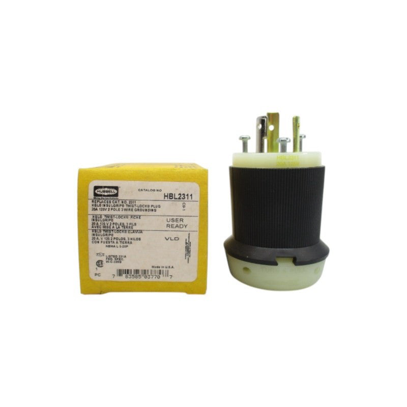 HUBBELL HBL2311 125V 20A NSMP