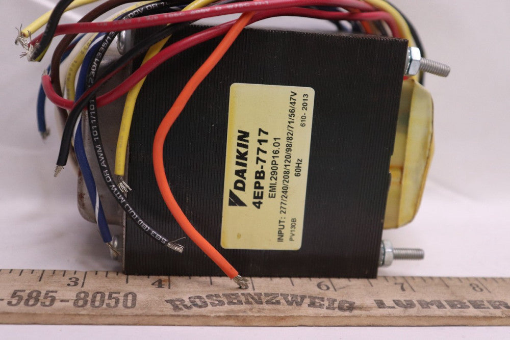 Daikin McQuay Transformer 208-240/277120V 50Va 4EPB7717 