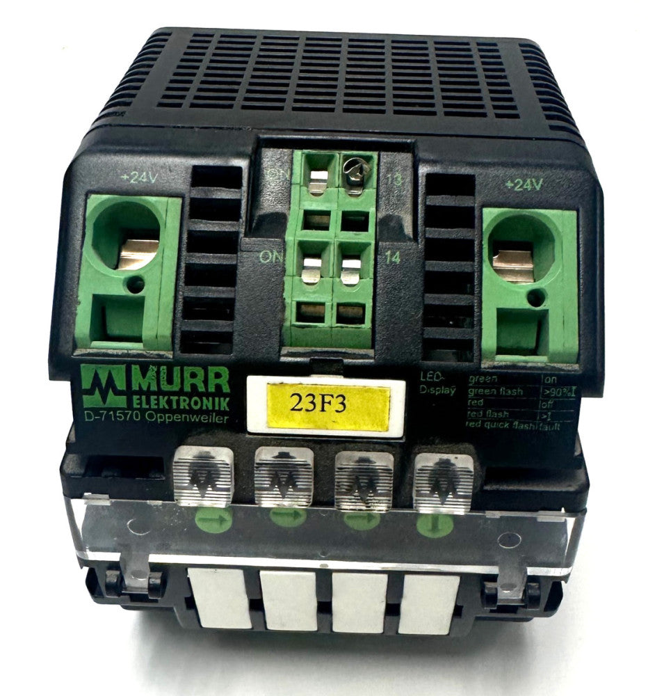 MURR MICO CIRCUIT BREAKER 9000410340401000 24VDC IN/OUT 4-CHANNEL