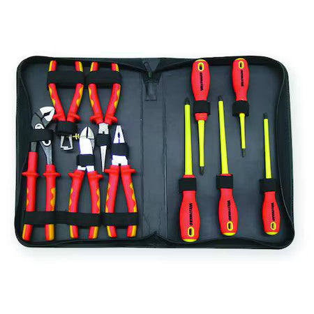 Westward 1Yxj7 Insulated Tool Set,10 Pc.
