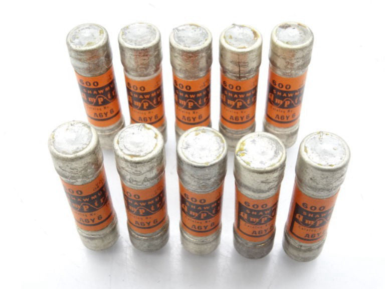 MERSEN A6Y6-2 (SET OF 10) Fuse - New In Box