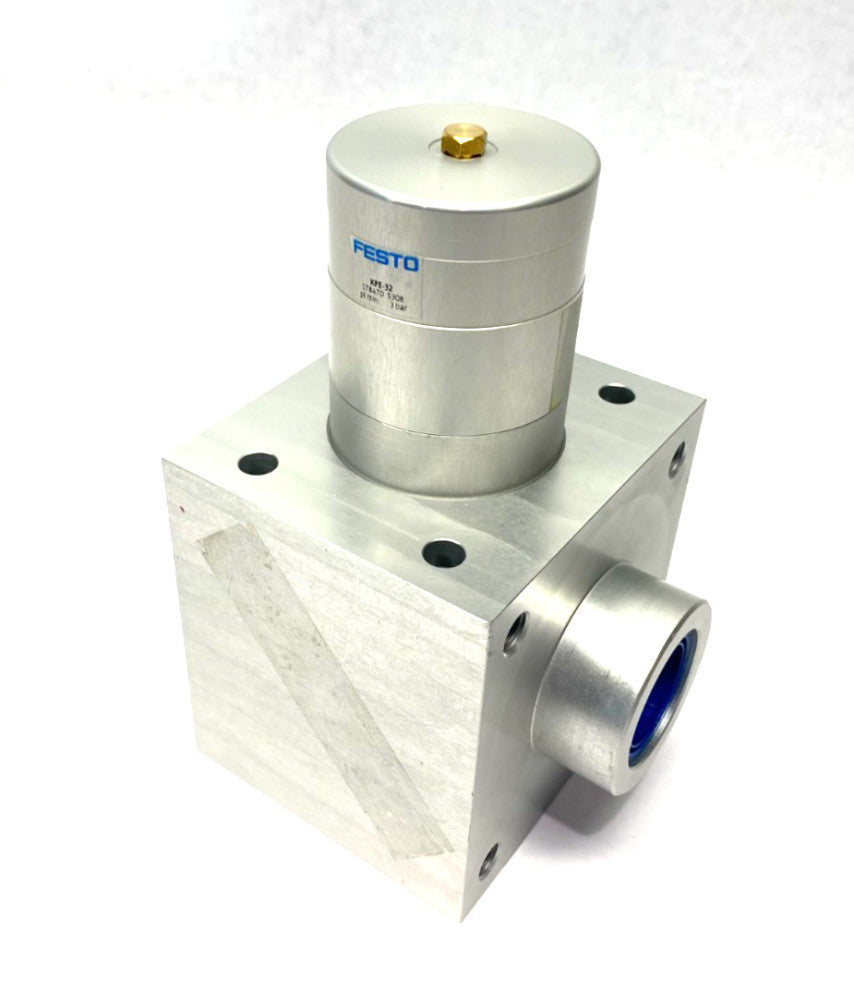 Festo KPE-32 Clamping Unit, Tilt-Wedge Mechanism, for 32mm Rod, 178470