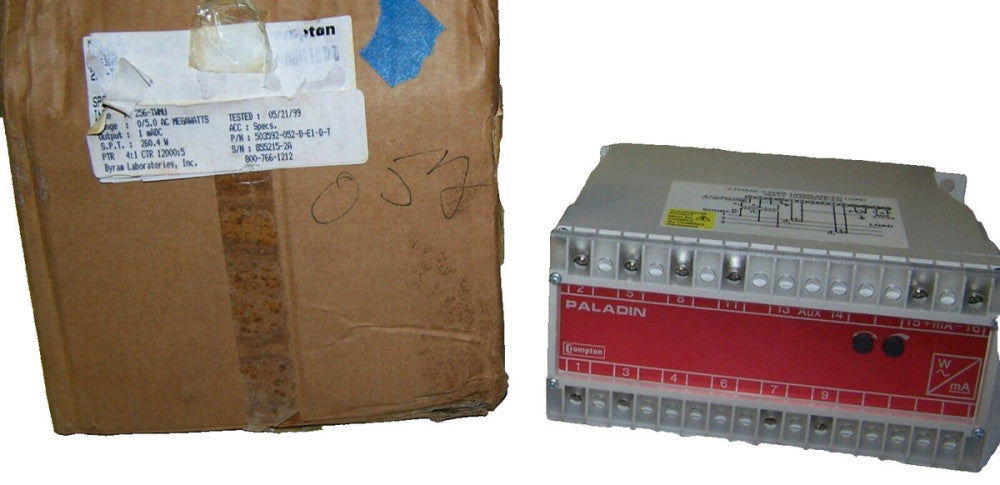 NEW CROMPTON PALADIN TRANSDUCER  256-TWMU