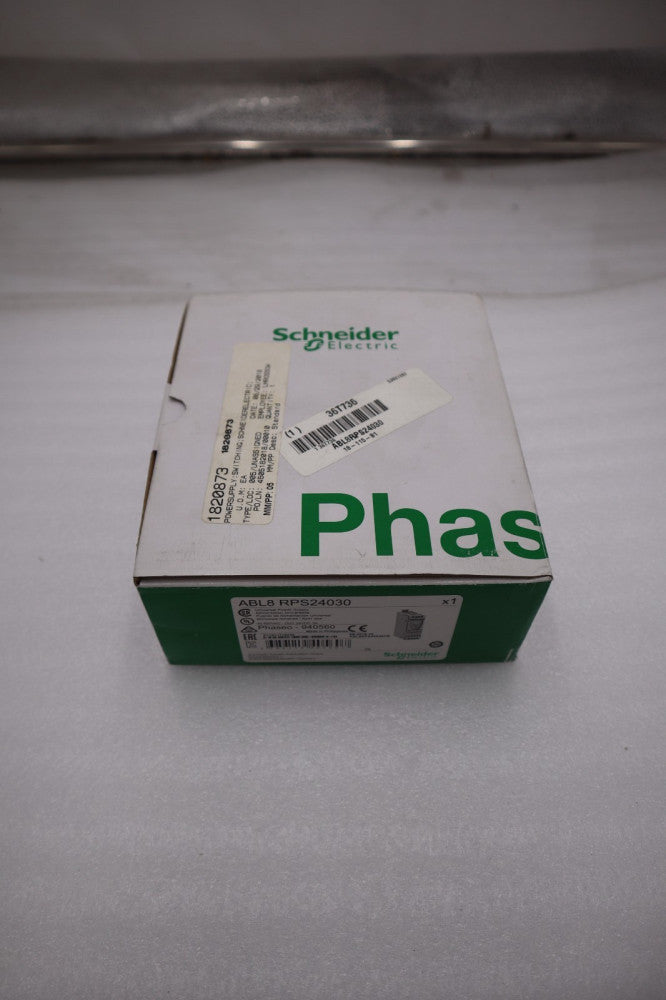 NEW Schneider ABL8 RPS24030 Power Supply In 500VAC, Out 24VDC 3A STOCK H372A