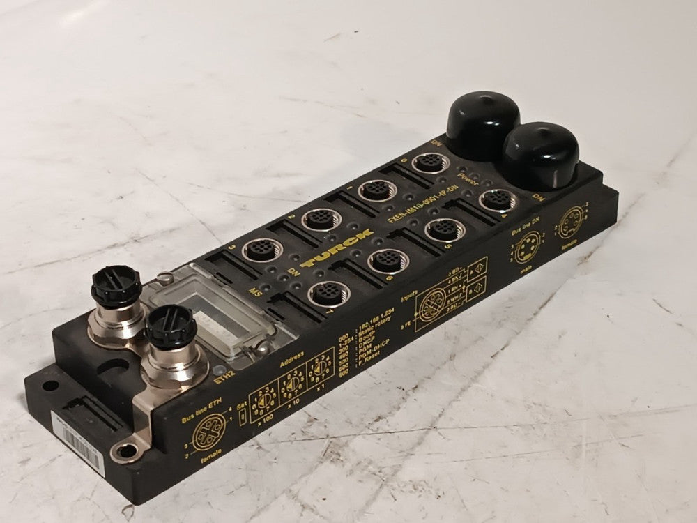 Turck FXEN-IM16-0001-IP-DN Compact Fieldbus I/O Module for Ethernet/IP,DeviceNet