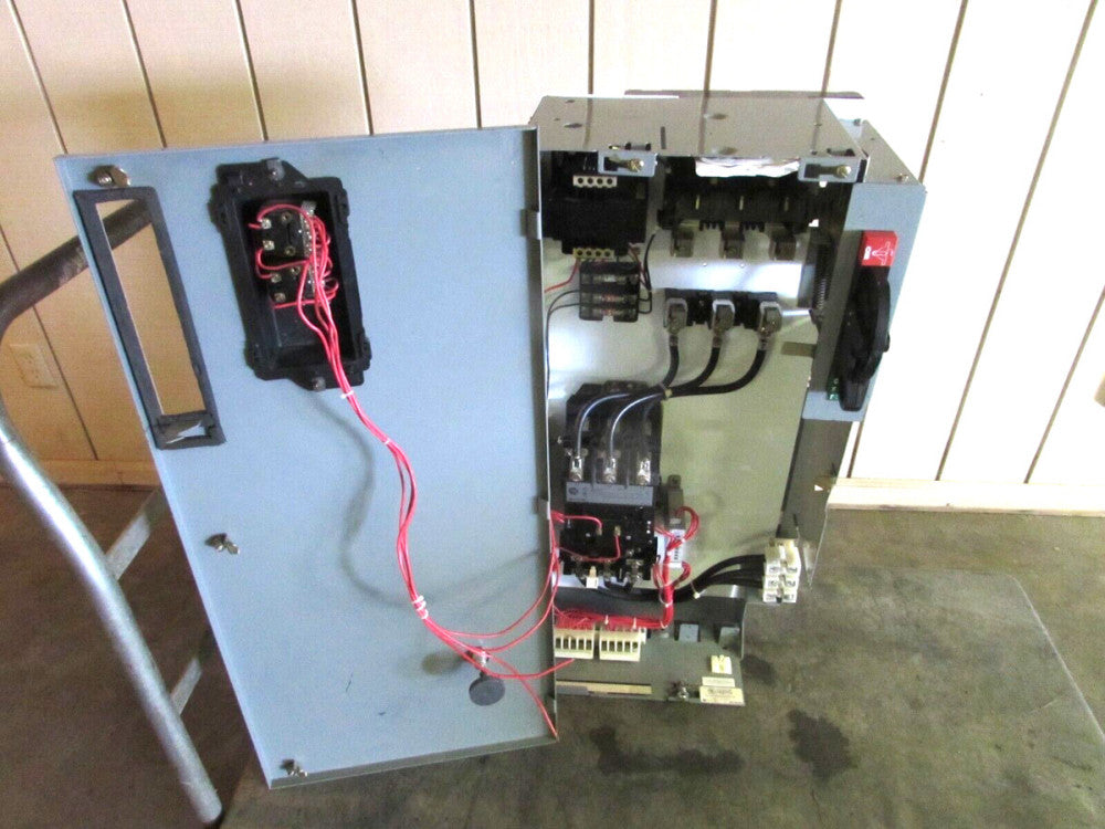 ALLEN BRADLEY 2112B ,32" MCC BUCKET, SIZE-3 FVNR,40 hp 480V, FUSED ,w/DEVICENET!